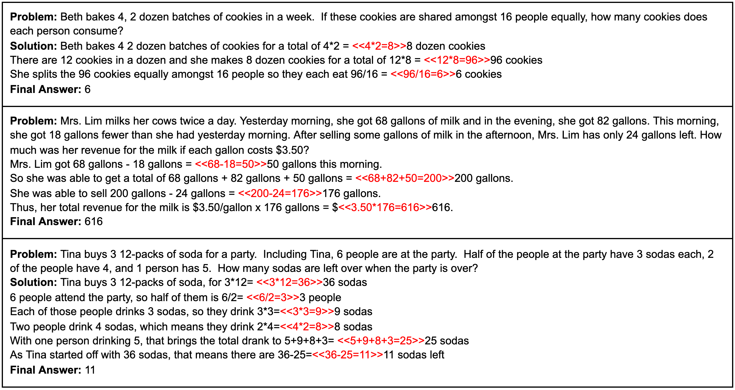 Chain-of-thought example problems
